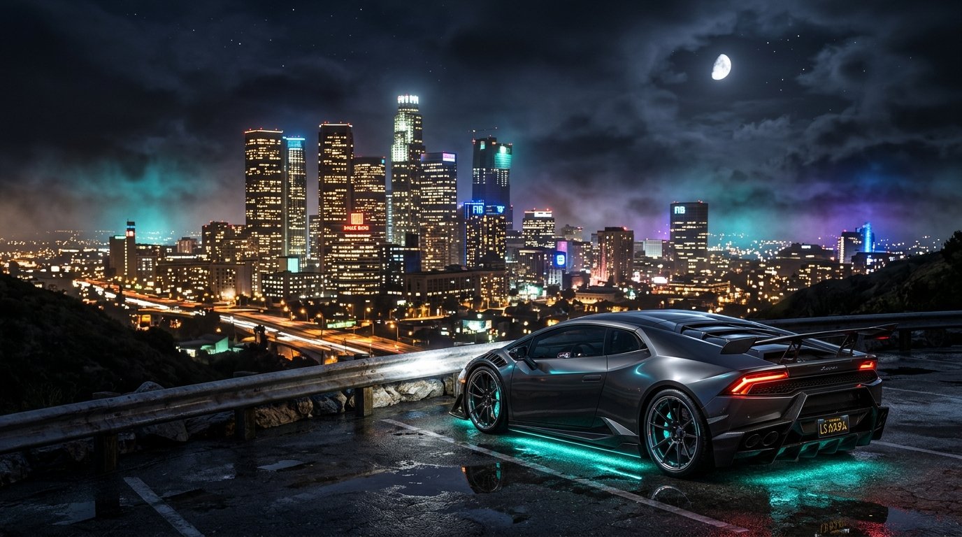 GTA 5 Los Santos Skyline